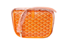 Load image into Gallery viewer, 新品未使用品 GOYARD ゴヤール ベルヴェデール PM ショルダーバッグ BELVE3PMLTY07CG07P ヘリンボーン オレンジ 中古 67030