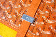 Load image into Gallery viewer, 新品未使用品 GOYARD ゴヤール ベルヴェデール PM ショルダーバッグ BELVE3PMLTY07CG07P ヘリンボーン オレンジ 中古 67030