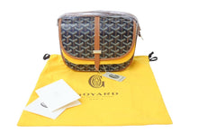 Load image into Gallery viewer, 新品未使用品 GOYARD ゴヤール ベルヴェデール PM ショルダーバッグ BELVE3PMLTY01CG03P ヘリンボーン ブラウン 中古 67031