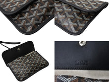 Load image into Gallery viewer, 極美品 GOYARD ゴヤール トートバッグ サンルイXXL ヘリンボーン柄 PVCコーティングキャンバス ブラック 中古 67033