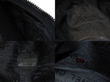 Load image into Gallery viewer, CHANEL シャネル スポーツライン ボストンバッグ ココマーク ロゴ 7番台 ナイロン ベージュ ブラック 美品 中古 67034