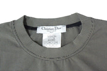 Load image into Gallery viewer, 極美品 Christian Dior クリスチャンディオール J&#39;ADORE DIOR 千鳥柄 タンクトップ ノースリーブ グレー ブラック ロゴ トップス 2A12155301 サイズ40 中古 67040