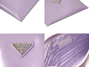 極美品 PRADA プラダ トートバッグ ハンドバッグ スパンコールメッシュ イタリア製 1BG417 パープルブラック 中古 67045 