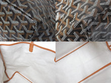 Load image into Gallery viewer, 新品未使用品 GOYARD ゴヤール ハンドバッグ サン・ルイPM バッグ STLOUIPMLTY01CL03P ブラック ブラウン シルバー金具 中古 67061