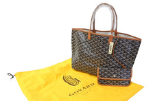 Load image into Gallery viewer, 新品未使用品 GOYARD ゴヤール ハンドバッグ サン・ルイPM バッグ STLOUIPMLTY01CL03P ブラック ブラウン シルバー金具 中古 67061