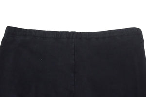ChromeHearts クロムハーツ ロゴプリント スウェットロングパンツ ダガー 95024 コットン ブラック サイズXL 良品 中古 67077