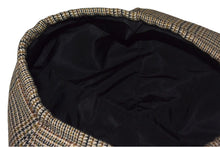 Load image into Gallery viewer, 極美品 miumiu ミュウミュウ プリンス オブ ウェールズチェック ウール ハット 5HC075_2F82_F0005 ブラウン サイズM 中古 67079