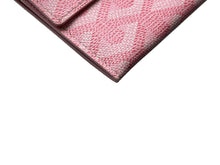 Load image into Gallery viewer, 極美品 GOYARD ゴヤール マリニー ウォレット コインケース 小銭入れ カードケース PVC レザー ピンク シルバー金具 中古 67085