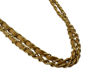 Load image into Gallery viewer, 極美品 CHANEL マトラッセ Wフラップ チェーンショルダー キャビアスキン 9番台 25cm ショルダーバッグ ベージュ ゴールド金具 中古 67096