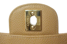 Load image into Gallery viewer, 極美品 CHANEL マトラッセ Wフラップ チェーンショルダー キャビアスキン 9番台 25cm ショルダーバッグ ベージュ ゴールド金具 中古 67096