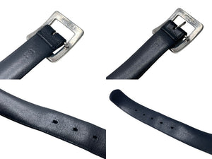 CHROME HEARTS クロムハーツ BLT OTJ フィリグリー OTJレザー ベルト シルバー925 ブラック サイズ 38 美品 中古 67118