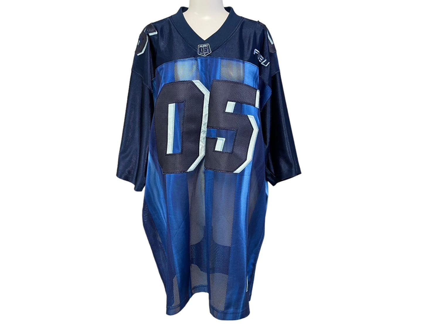 極美品 FUBU フブ ゲームシャツ フットボールシャツ