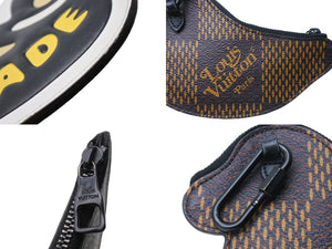 LOUIS VUITTON ルイヴィトン スクエアード カモコインケース ヴァージルアブロー NIGO N60388 レザー マルチカラー 美品 中古 67133