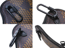Load image into Gallery viewer, LOUIS VUITTON ルイヴィトン スクエアード カモコインケース ヴァージルアブロー NIGO N60388 レザー マルチカラー 美品 中古 67133