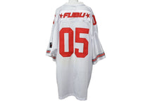 Load image into Gallery viewer, FUBU THE COLLECTION フブ ゲームシャツ ホッケーシャツ サイズXXXL ポリエステル レッド ホワイト メッシュ 美品 中古 67134
