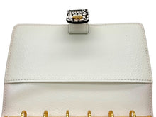 Load image into Gallery viewer, LOUIS VUITTON ルイ ヴィトン アジェンダー 12SS 草間彌生 R21131 モノグラム キャンバス ホワイト ブラウン 美品 中古 67141