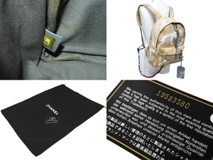極美品 激レア シャネル CHANEL A92352 2014年コレクション グラフィティ ペイント リュック アクト2 中古 67145