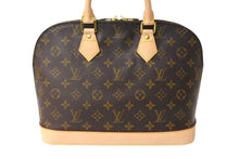 Load image into Gallery viewer, 極美品 LOUIS VUITTON ルイヴィトン アルマPM ハンドバッグ 廃番 M51130 モノグラム ゴールド金具 ブラウン 中古 67157