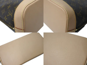 極美品 LOUIS VUITTON ルイヴィトン アルマPM ハンドバッグ 廃番 M51130 モノグラム ゴールド金具 ブラウン 中古 67157