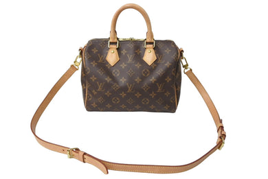 LOUIS VUITTON ルイ ヴィトン スピーディ バンドリエール25 ハンドバッグ M41113 モノグラム ブラウン 新型 美品 中古 67158