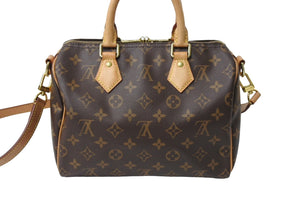 LOUIS VUITTON ルイ ヴィトン スピーディ バンドリエール25 ハンドバッグ M41113 モノグラム ブラウン 新型 美品 中古 67158
