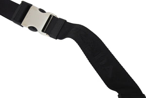極美品 PRADA プラダ Re-Nylon xサフィアーノレザー ショルダーバッグ ブラック 2VH128 ナイロンロゴ シルバー金具 中古 67160 