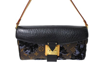 Load image into Gallery viewer, 極美品 LOUIS VUITTON ルイヴィトン フルール ドゥ ジュマネージュ スパンコール M40435 ハンドバッグ ブラック 中古 67161