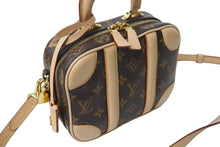 Load image into Gallery viewer, LOUIS VUITTON ルイヴィトン モノグラム ヴァリゼットPM M44581 ショルダーバッグ トランク ブラウン ゴールド金具 良品 中古 67163