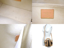 Load image into Gallery viewer, LOUIS VUITTON ルイヴィトン モノグラム ヴァリゼットPM M44581 ショルダーバッグ トランク ブラウン ゴールド金具 良品 中古 67163