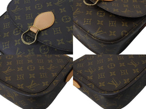 LOUIS VUITTON ルイ ヴィトン サンクルーGM 廃盤 ショルダーバッグ M51242 モノグラム ブラウン 美品 中古 67176