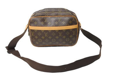 LOUIS VUITTON ルイヴィトン ショルダーバッグ リポーターPM M45254 SP0032 モノグラム ブラウン 美品 中古 67177
