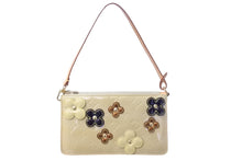 Load image into Gallery viewer, 極美品 LOUIS VUITTON ルイヴィトン ヴェルニ フラワーレキシントン M92246 ハンドバッグ フラワー 花 イエロー 中古 67178