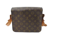 Load image into Gallery viewer, LOUIS VUITTON ルイ ヴィトン カルトシエールMM ショルダーバッグ M51253 モノグラムキャンバス ブラウン 美品 中古 67180