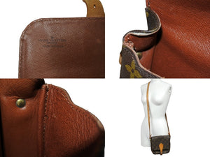 LOUIS VUITTON ルイ ヴィトン ミニカルトシエール ショルダーバッグ M51254 モノグラムキャンバス ブラウン 美品 中古 67181