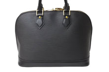 Load image into Gallery viewer, LOUIS VUITTON ルイヴィトン ハンドバッグ バッグ エピ アルマ PM M52142 カーフ ブラック ゴールド金具 美品 中古 67189