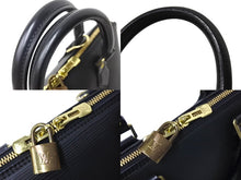 Load image into Gallery viewer, LOUIS VUITTON ルイヴィトン ハンドバッグ バッグ エピ アルマ PM M52142 カーフ ブラック ゴールド金具 美品 中古 67189