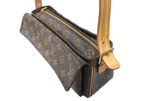 Load image into Gallery viewer, LOUIS VUITTON ルイ ヴィトン モノグラム ヴィバシテMM ワンショルダーバッグ PVCコーティング M51164 ブラウン ゴールド金具 美品 中古 67191