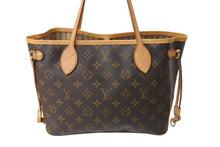 Load image into Gallery viewer, LOUIS VUITTON ルイヴィトン モノグラム ネヴァーフルPM トートバッグ ブラウン M41245 ロゴ ゴールド金具 美品 中古 67205