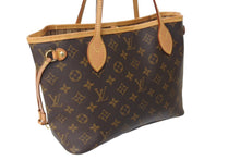 Load image into Gallery viewer, LOUIS VUITTON ルイヴィトン モノグラム ネヴァーフルPM トートバッグ ブラウン M41245 ロゴ ゴールド金具 美品 中古 67205