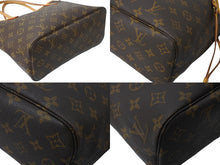 Load image into Gallery viewer, LOUIS VUITTON ルイヴィトン モノグラム ネヴァーフルPM トートバッグ ブラウン M41245 ロゴ ゴールド金具 美品 中古 67205