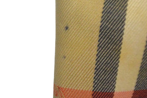 BURBERRY バーバリー リュック デイパック ノバチェック ブラウン ベージュ キャンバス レザー ゴールド金具 場品 中古 67207 