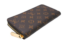 Load image into Gallery viewer, LOUIS VUITTON ルイヴィトン ジッピー ウォレット 長財布 財布 M60017 モノグラム ブラウン系 ゴールド金具 美品 中古 67215