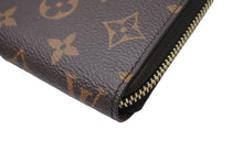 Load image into Gallery viewer, LOUIS VUITTON ルイヴィトン ジッピー ウォレット 長財布 財布 M60017 モノグラム ブラウン系 ゴールド金具 美品 中古 67215