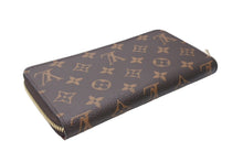 Load image into Gallery viewer, LOUIS VUITTON ルイヴィトン ジッピー ウォレット 長財布 財布 M60017 モノグラム ブラウン系 ゴールド金具 美品 中古 67215