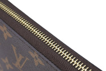 Load image into Gallery viewer, LOUIS VUITTON ルイヴィトン ジッピー ウォレット 長財布 財布 M60017 モノグラム ブラウン系 ゴールド金具 美品 中古 67215