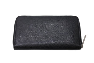 CHANEL シャネル ココマーク ラウンドファスナー 長財布 財布 A50071 18番台 キャビアスキン ブラック 良品 中古 67216