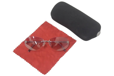 CHANEL シャネル サングラス ココマーク サイズ59□16 130 ピンク グラデーション 4013 c.124/58 美品 中古 67220