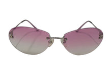 Load image into Gallery viewer, CHANEL シャネル サングラス ココマーク サイズ59□16 130 ピンク グラデーション 4013 c.124/58 美品 中古 67220