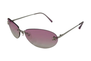 CHANEL シャネル サングラス ココマーク サイズ59□16 130 ピンク グラデーション 4013 c.124/58 美品 中古 67220