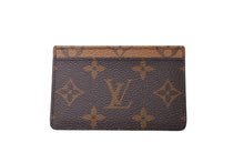 Load image into Gallery viewer, 極美品 LouisVuitton ルイヴィトン カードケース 名刺入れ 定期入れ M69161 モノグラム キャンバス ブラウン ベージュ 中古 67222